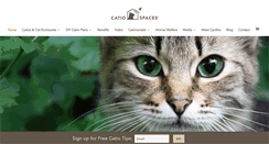 Desktop Screenshot of catiospaces.com